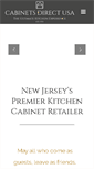 Mobile Screenshot of cabinetsdirectusa.com
